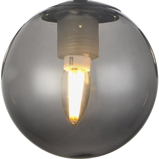 Halo Design reserveglass for Atom lamper Ø9 glasskuler røykfarge