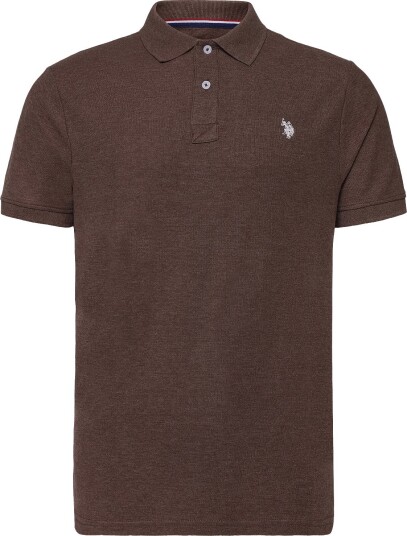 U.S. Polo Assn. Uspa Polo Alfred Men   19 1118TCX CHESTNUT MELANGE   XL