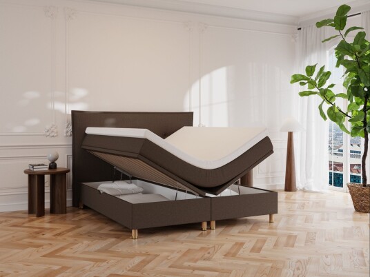 Nordic Dream Alva Nordlys 160x200 Mørk brun Nordic Dream Alva Nordlys 160x200 Mørk brun