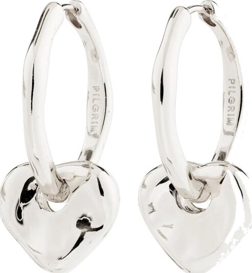 Pilgrim Nova Earrings Silver Plated   Silver   ONE SIZE