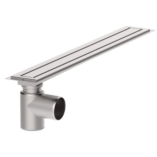 Blucher Waterline 900mm Gulvsluk i Stål for Baderom