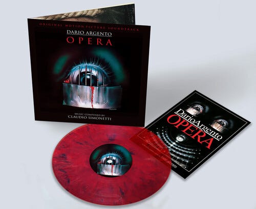 Claudio Simonetti Dario Argento's Opera O.s.t. LP/Vinyl Claudio Simonetti Dario Argento's Opera O.s.t. LP/Vinyl