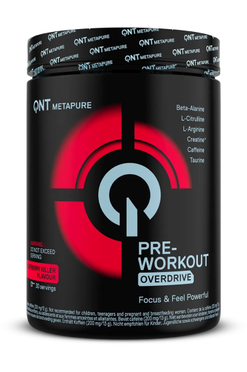 Qnt Pre-Workout Overdrive - 390 Gram