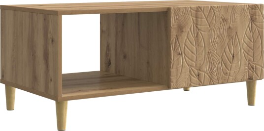  Kaffebord Artisan eik 90 x 50 x 40 cm Konstruert tre