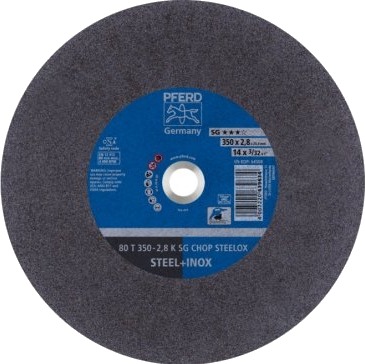 Pferd Cut-Off Wheels For Chopsaws (Chopsaw) Sg Chop Steelox, 35 Cm, 10 Stykker Pferd Cut-Off Wheels For Chopsaws (Chopsaw) Sg Chop Steelox, 35 Cm, 10 Stykker