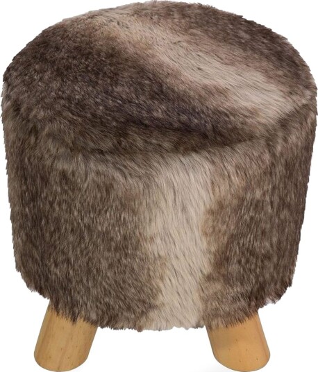 Topeka Fotskammel 33/\| 33 cm Brun