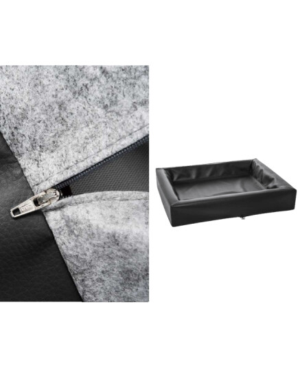 Biabed Original Hundeseng Polstring 70 x 85 cm Svart