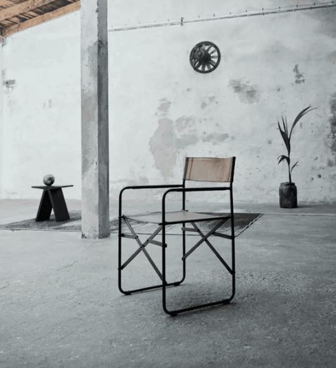 Muubs Silhouette Stol Sort/Brun