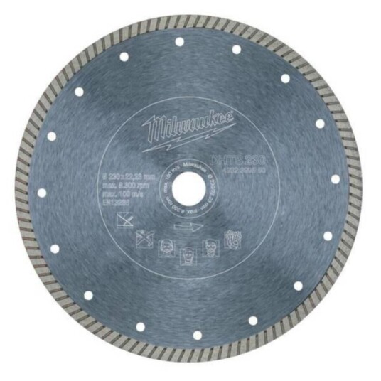 Milwaukee Diamantkappeskive DHTS 230 Ø230X22.2mm Milwaukee Diamantkappeskive DHTS 230 Ø230X22.2mm