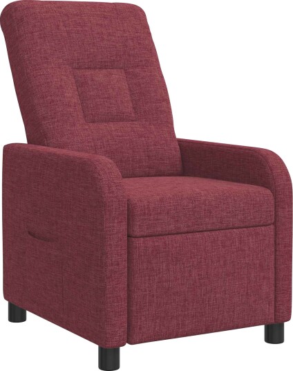 vidaXL Recliner Vinrød Stoff