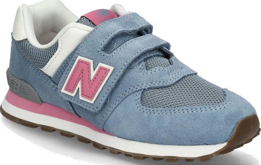 New Balance New Balance 574 Kids Hook & Loop ZINC BLUE 31