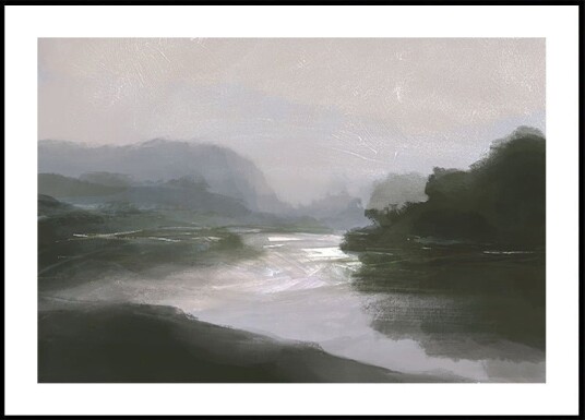 Tranquillitas Plakat / 30x40cm