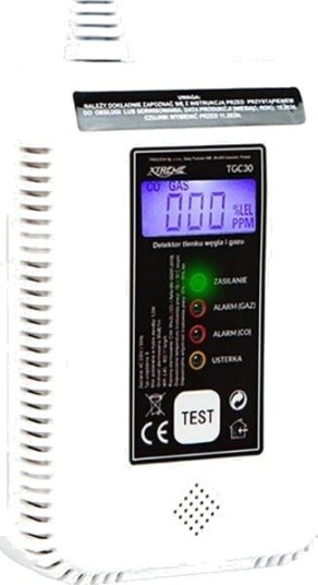 Blow Karbonmonoksid- Og Gassdetektor Tgc30 Wifi Tuya