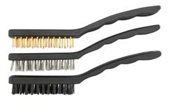 Vorel Børster Kobber / Stål / Nylon 3 Stk. 17 Cm 06963