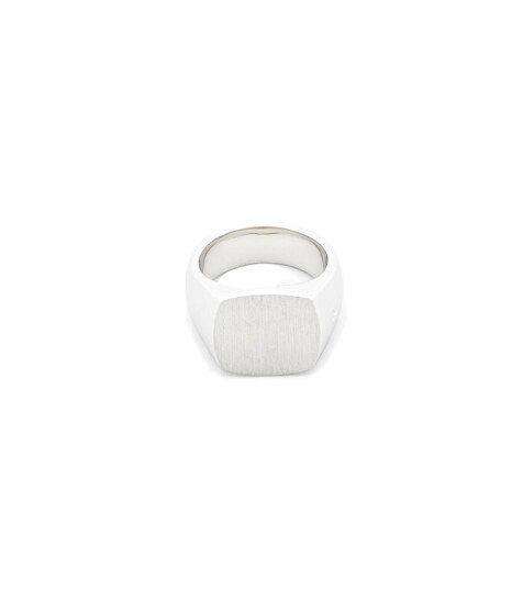 Tom Wood The Cushion Satin Ring Sølv 68