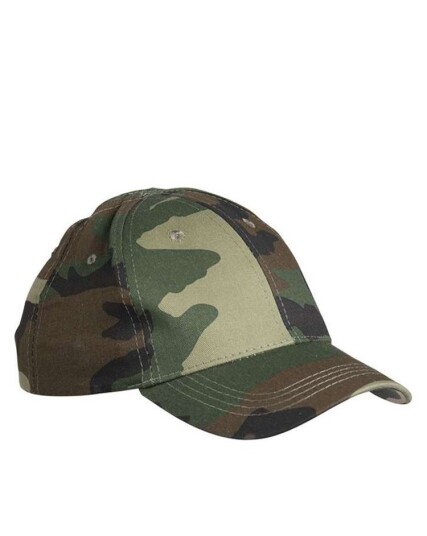 Mil-Tec Army Cap for barn Grønn, Brun