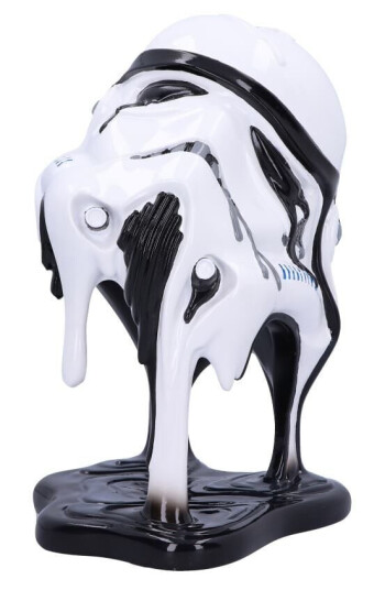 Nemesis Now Stormtrooper Figur Dekorasjon Star Wars med Smeltede Effekter Hvit/Svart