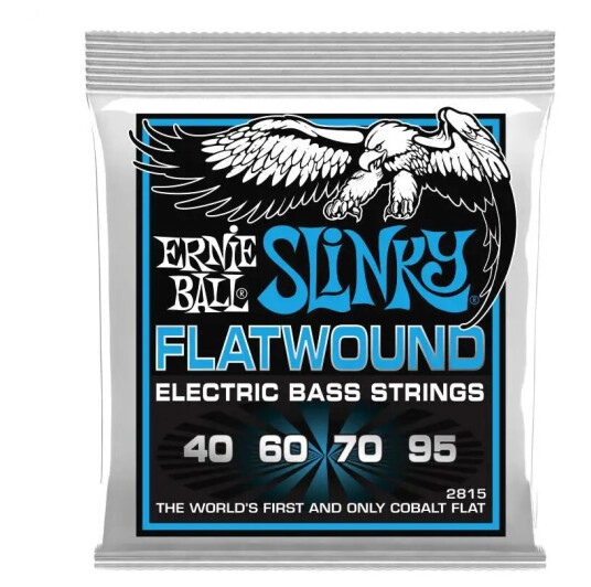 Ernie Ball EB-2815 bass flat kobolt sett 040-095