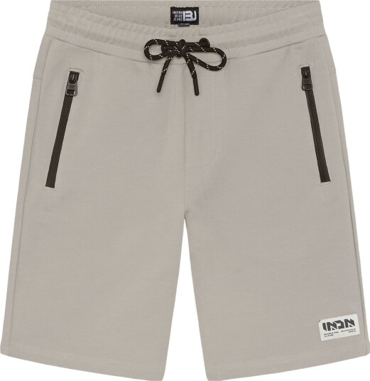 Indian Blue Jeans joggeshorts   Joggeglidelås   Light Dusty Grey   Indian Blue Jeans   5 år 110   Shorts   Grå