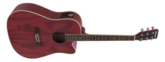 Dimavery Jk-510 Western Guitar Cutaway, Grained Dimavery Jk-510 Western Guitar Cutaway, Grained