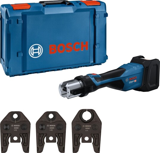 Bosch Pressverktøy Gpt 18 v-32 U16/20/25 32 Kn Uten Batteri Og Lader 06019M2103
