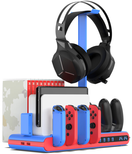 DLX Multi Function Charger Tower Nintendo Switch / OLED