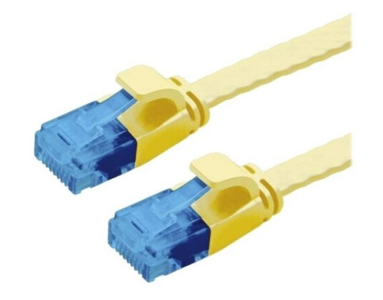 Value Value Patchkabel Utp Cat.6A (Class Ea) Extra Plat Geel 3 M