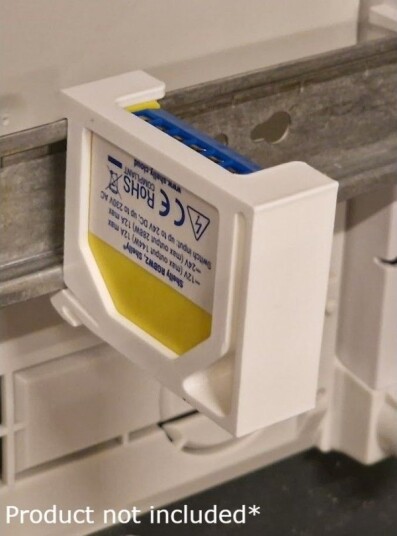 Shelly   Din Skinne Adapter Til Gen1 Enheder Shelly Rgbw 2 Og Shelly Dimmer 2