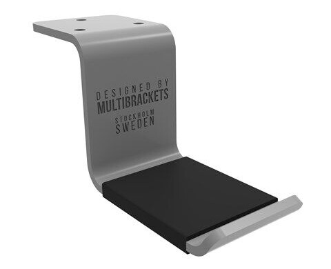 Multibrackets Aluminium Hodetelefonstativ Sølv for Skrivebord