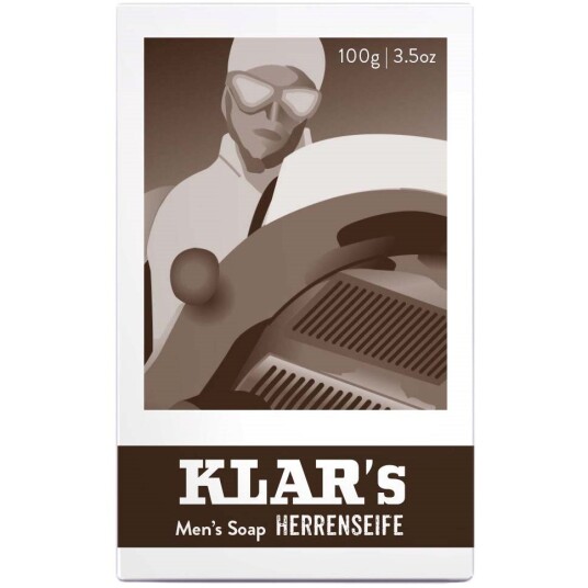 Klar Seifen Mens Hand and Body Soap Herrenseife 100 g