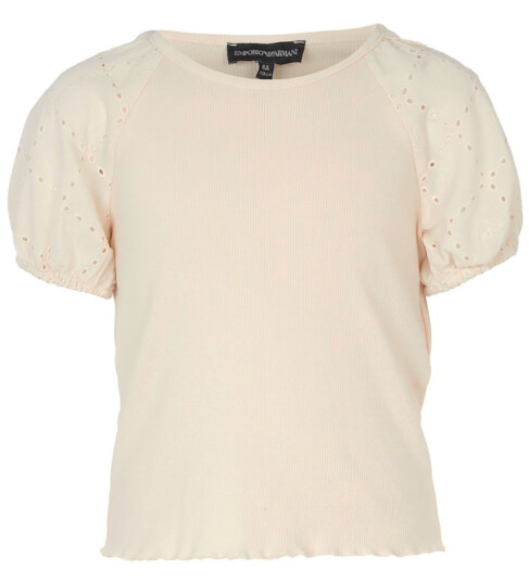 Giorgio Armani Emporio Armani T skjorte Rib Sandshell Emporio Armani 14 år 164 T skjorte Beige