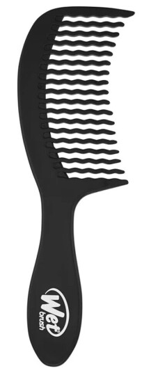WetBrush Retail Detangling Comb Black Hårbørster