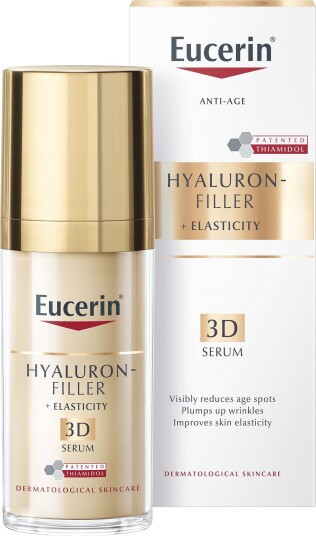 Eucerin Hyaluron-Filler 3D Serum for Ansikt med Anti-Aging Effekt, 30 ml Eucerin Hyaluron-Filler 3D Serum for Ansikt med Anti-Aging Effekt, 30 ml