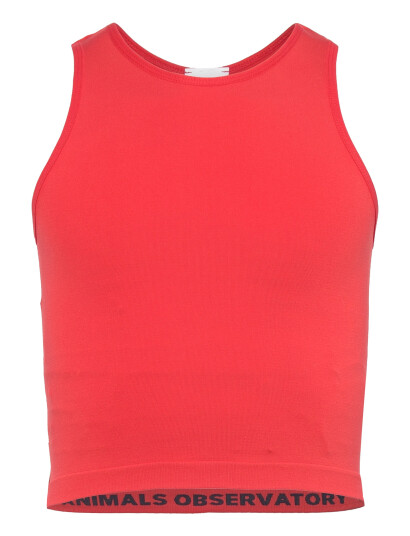 THE ANIMALS OBSERVATORY Hyena Kid Tank Top Red Red 45636