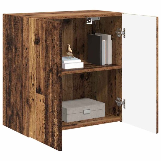 TV Veggskap Gamle tre 59,5 x 31 x 60 cm Konstruert tre