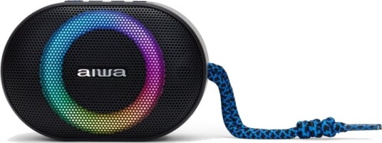 Aiwa Bluetooth høyttaler IPX6 med RGB-belysning og 10 timers batterilevetid