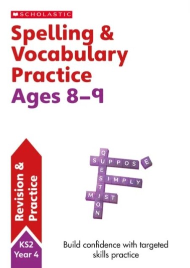 Spelling And Vocabulary Practice Ages 8-9 Av Pam Dowson