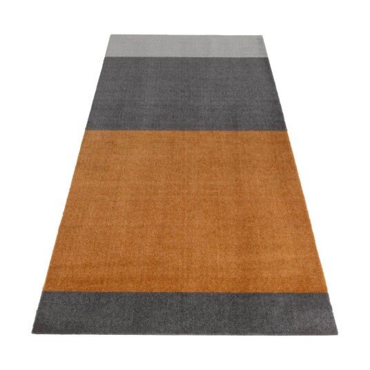 tica copenhagen Stripes by tica, horisontal, entréteppe Grey-grey-dijon, 90 x 200 cm tica copenhagen Stripes by tica, horisontal, entréteppe Grey-grey-dijon, 90 x 200 cm