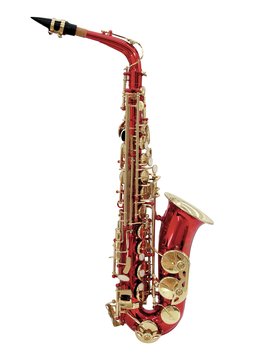 Dimavery Sp-30 Eb Alto Saxophone, Rød Dimavery Sp-30 Eb Alto Saxophone, Rød