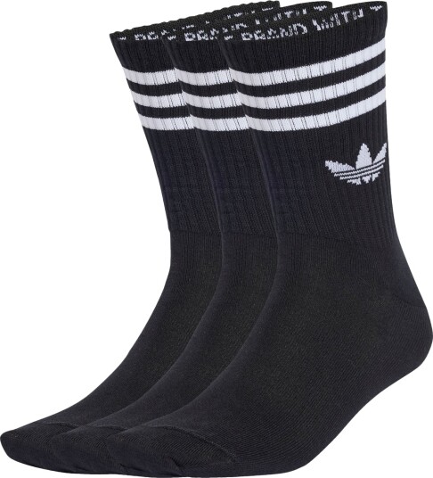 Adidas Originalsokker 3S Crew S 3 pakning Svart