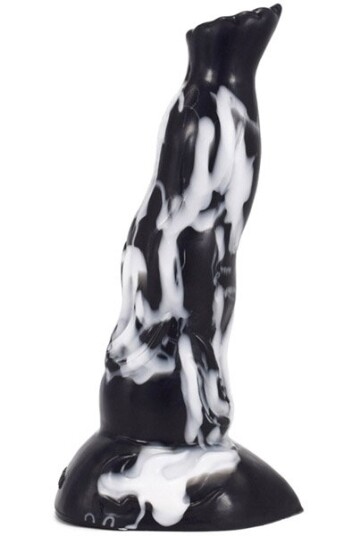 Dildo Lupkal Black-White 24 cm