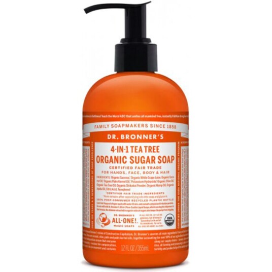 Dr. bronner 4 in 1 hand soap tea tree 355 ml