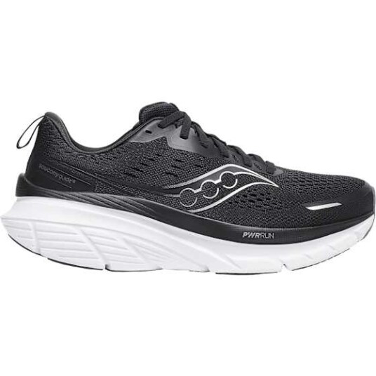 Saucony Mens Guide 18 Black/white 44.5"