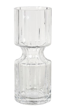 Hyacint Vase 20 cm Klar