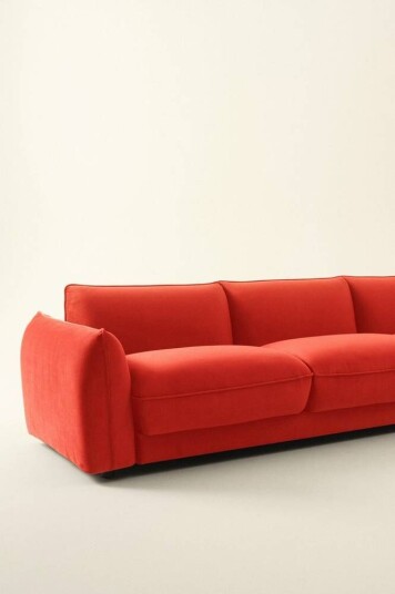 Jotex MOLTON sofa 3-seter Rødoransje 1728033-03-0 1728033-02-0