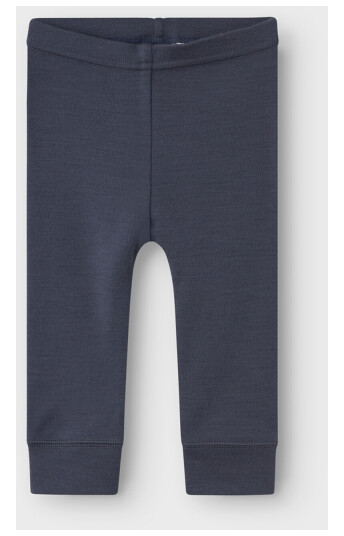Name It Willit Wool Longjohn Blå 56