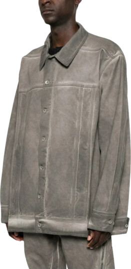 Rick Owens Herre Jakker Grå L,