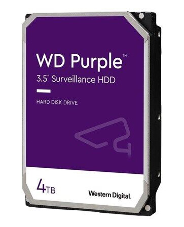 WD Purple Harddisk 4 TB 3.5" SATA-600 cache