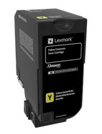 Lexmark - Laser toner Yellow