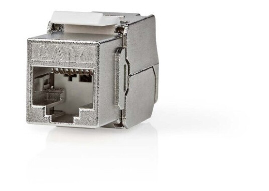 Nedis Keystone | CAT7 | RJ45 Hun | S/FTP | Metall | Boks